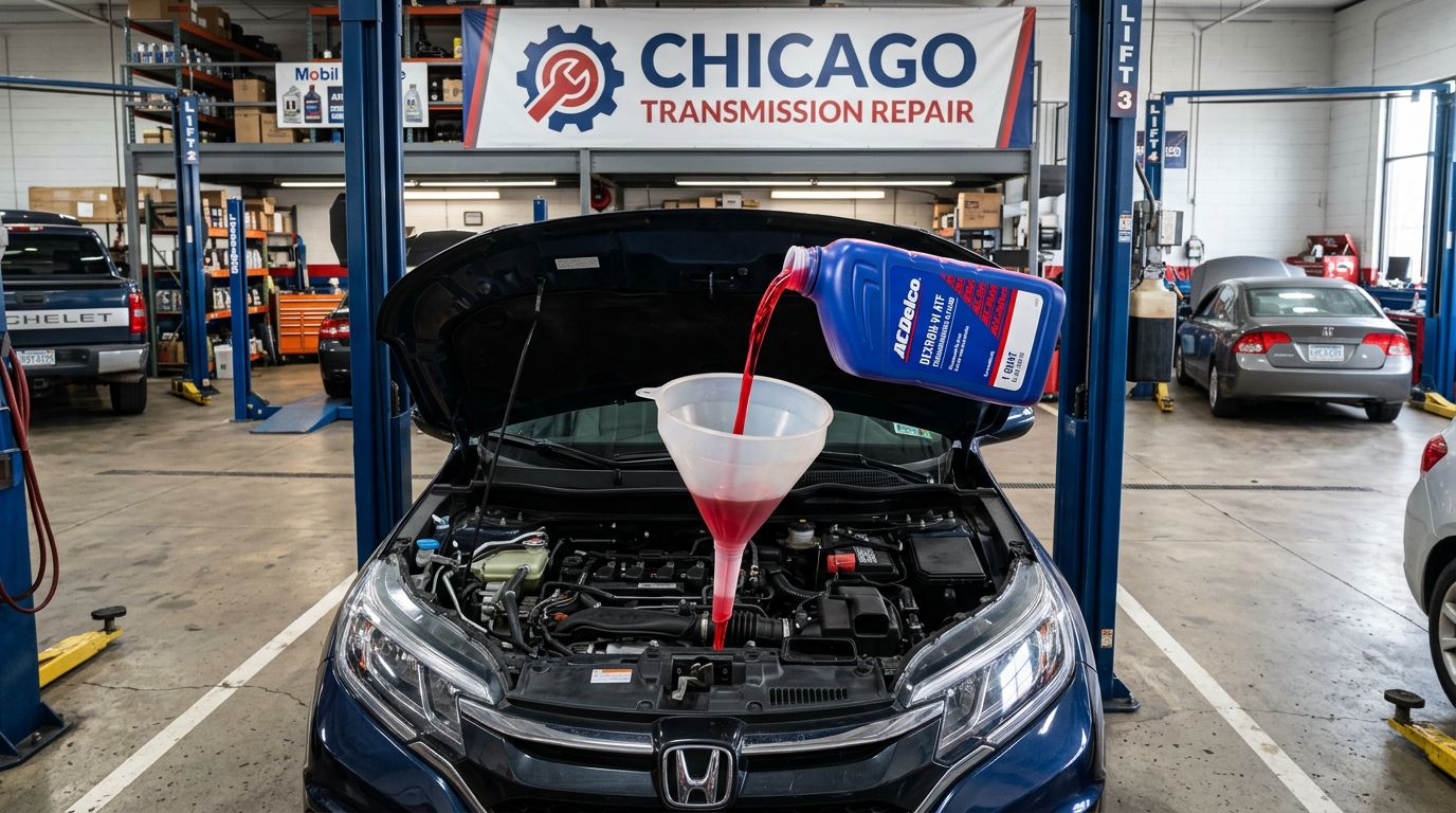 Transmission Fluid Change — Chicago Transmission | Chicago IL