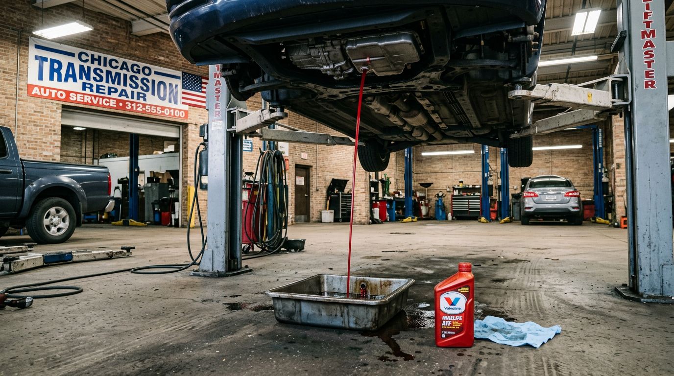 Transmission fluid change service in Chicago